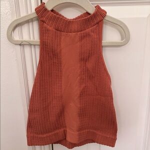 Free People Intimately high neck tank tops